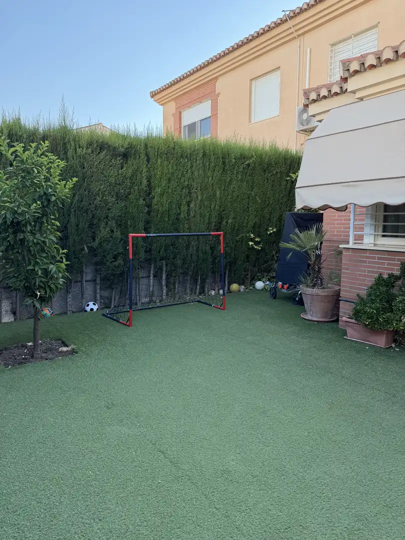 Jardín de Casa o chalet en venta en Albolote con Aire acondicionado y Piscina