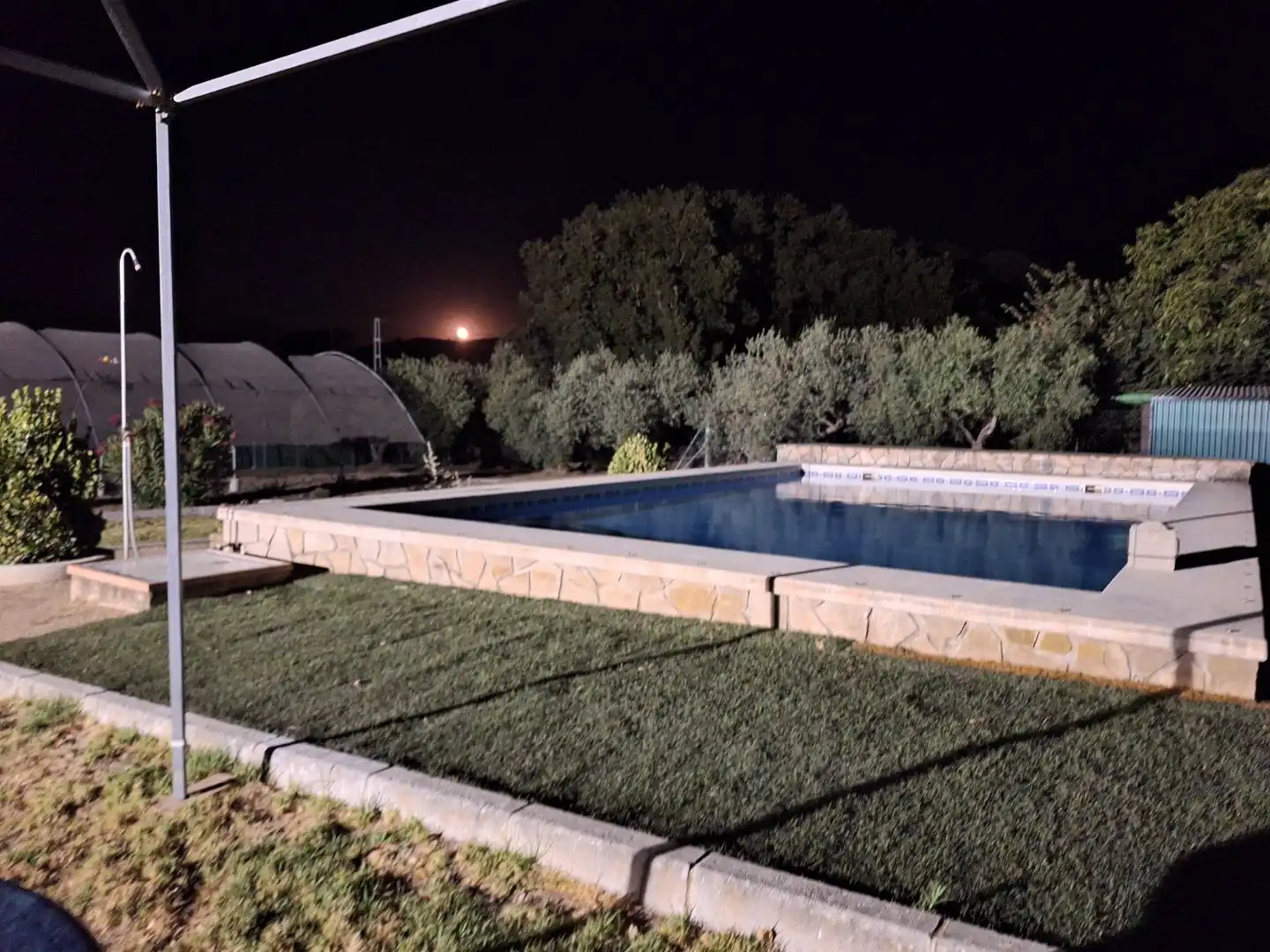 Schwimmbecken von Wohnung zum Verkauf in Olvera