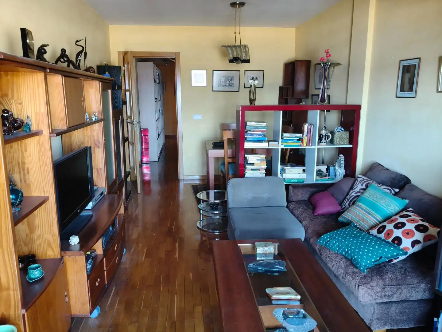 Ático en venta en Avenida Rosalía de Castro, 50, Vilagarcía Sala de estar de Ático en venta en Vilagarcía de Arousa con Calefacción, Parquet y Terraza