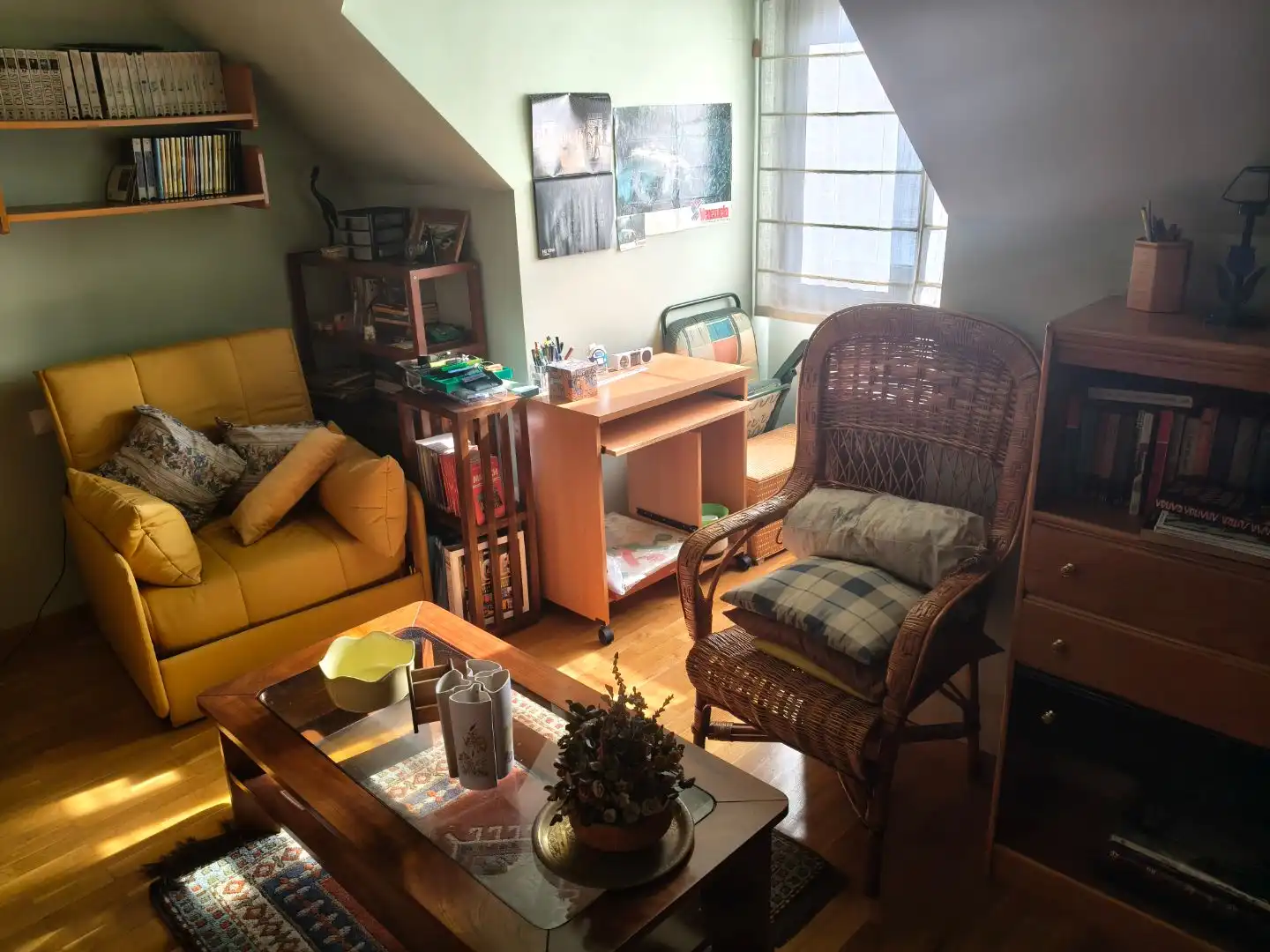 Ático en venta en Avenida Rosalía de Castro, 50, Vilagarcía Sala de estar de Ático en venta en Vilagarcía de Arousa con Calefacción, Parquet y Terraza