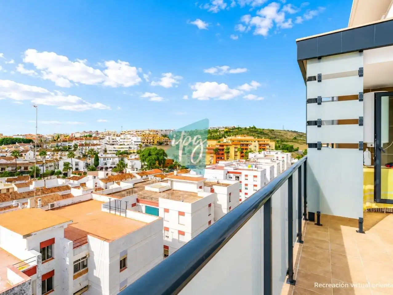 Flat for sale in Calle Pilar de Farinós, 30, Parque Central Exterior view of Flat for sale in Estepona with Air Conditioner, Heating and Terrace