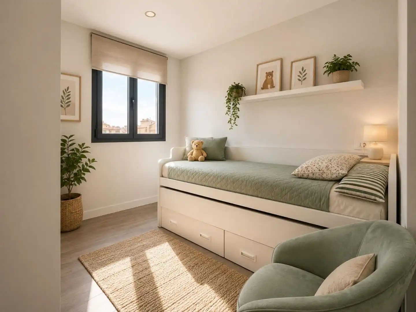 Flat for sale in Calle Pilar de Farinós, 30, Parque Central Bedroom of Flat for sale in Estepona with Air Conditioner, Heating and Terrace