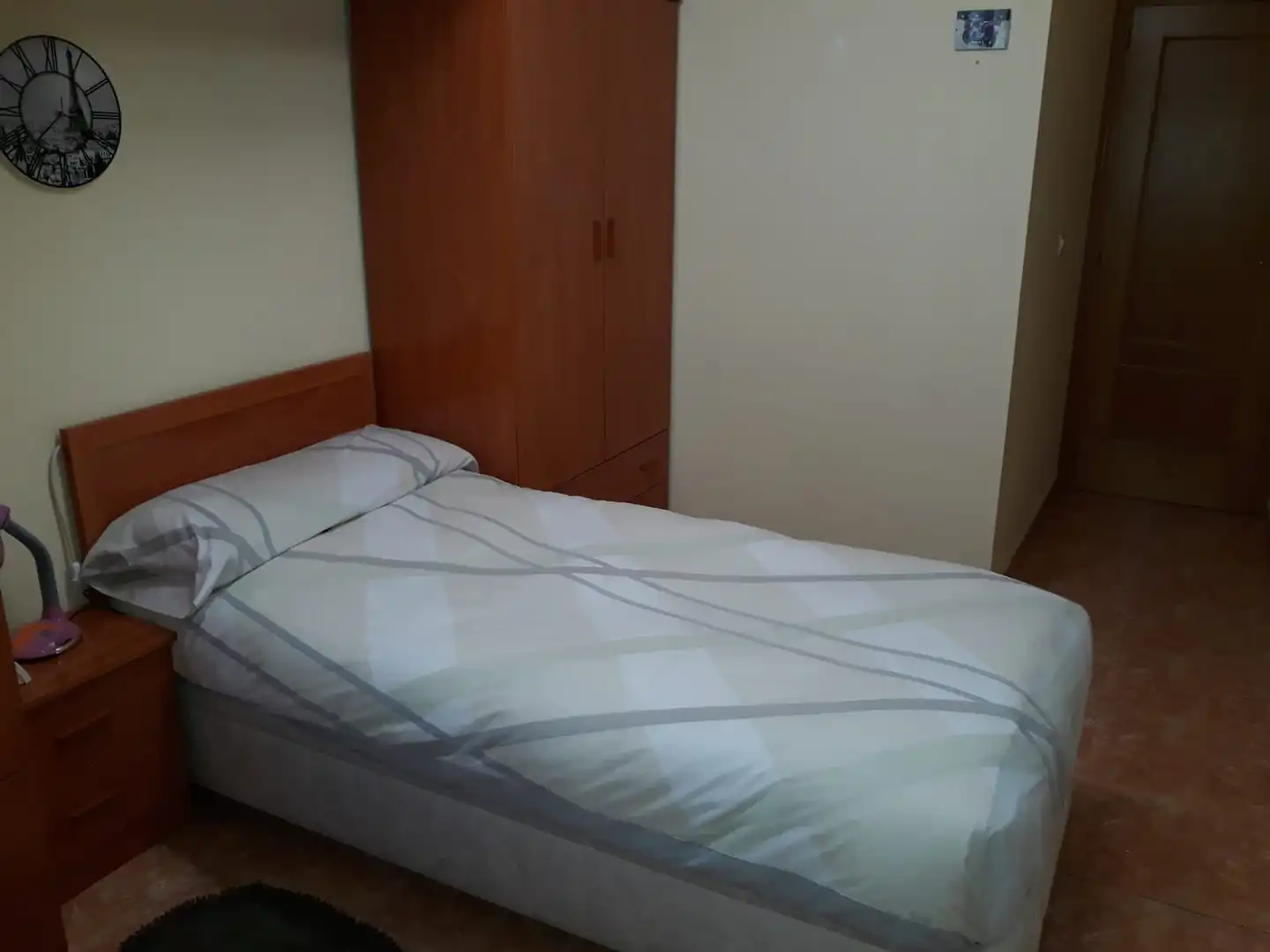 Bedroom of Flat for sale in Almansa  with Heating, Parquet flooring and Storage room