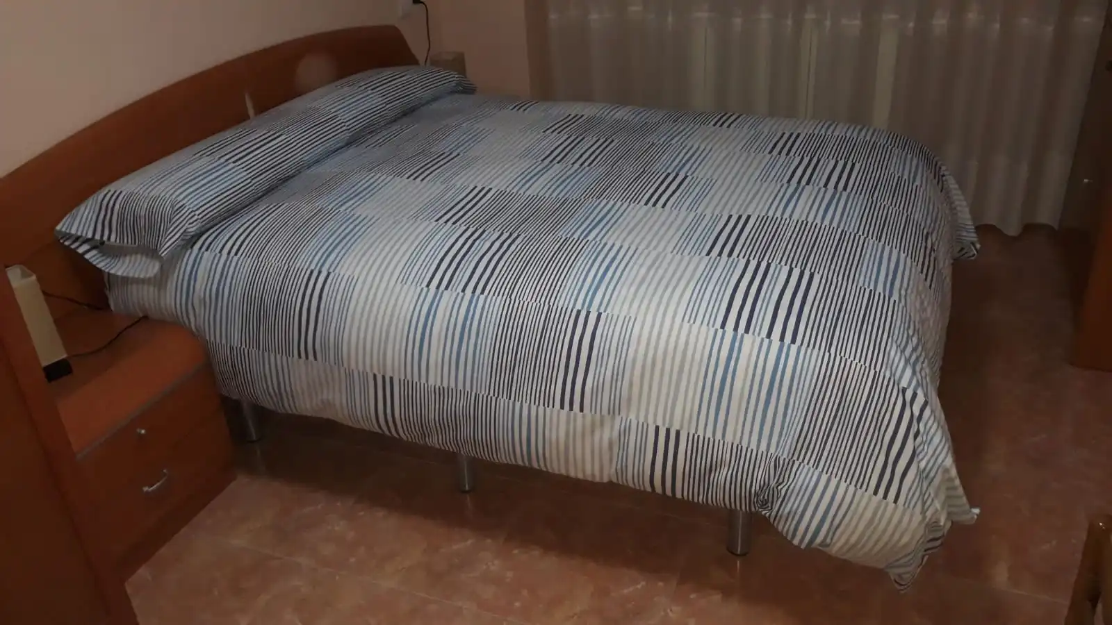 Bedroom of Flat for sale in Almansa  with Heating, Parquet flooring and Storage room