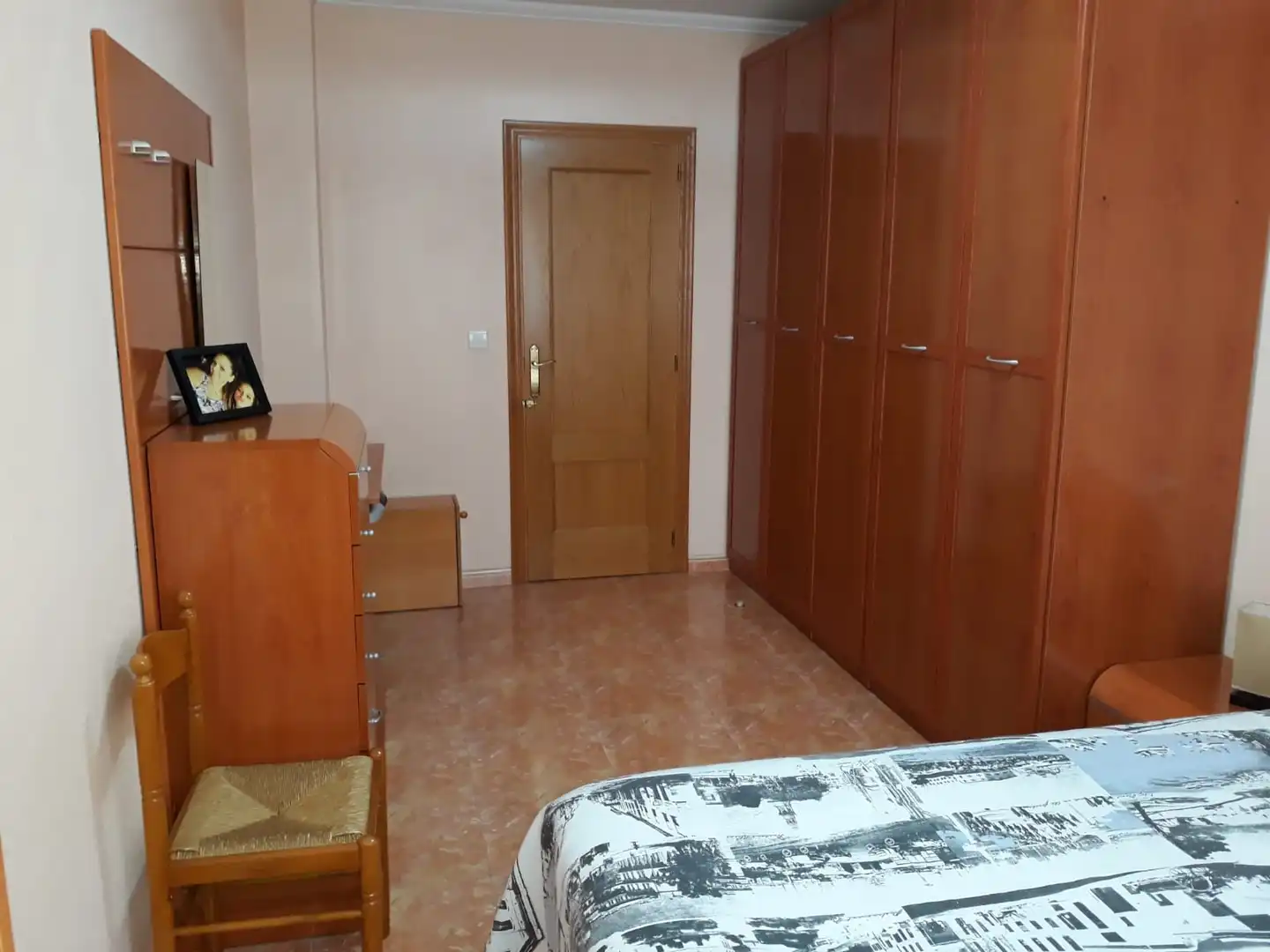 Bedroom of Flat for sale in Almansa  with Heating, Parquet flooring and Storage room