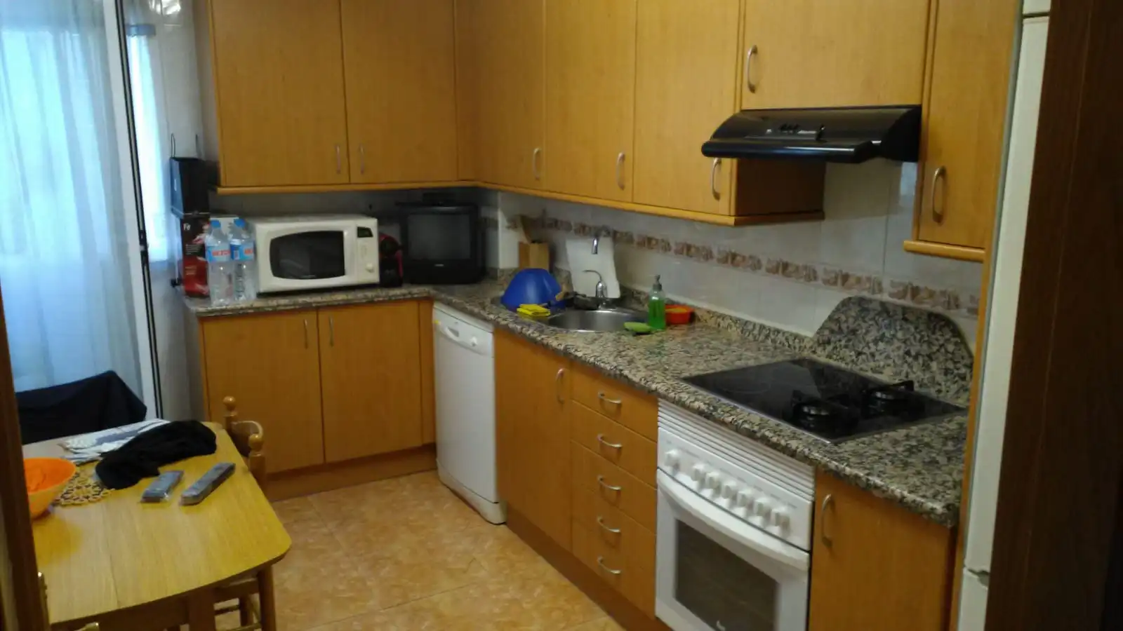 Kitchen of Flat for sale in Almansa  with Heating, Parquet flooring and Storage room