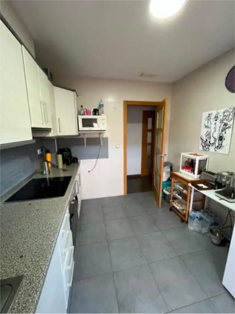 Cocina de Piso de alquiler en Murcia con Terraza y Amueblado
