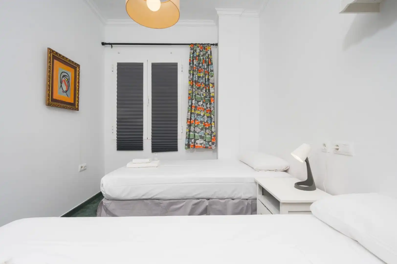 Bedroom of Flat for rent in Sevilla  with Air Conditioner, Heating and Storage room
