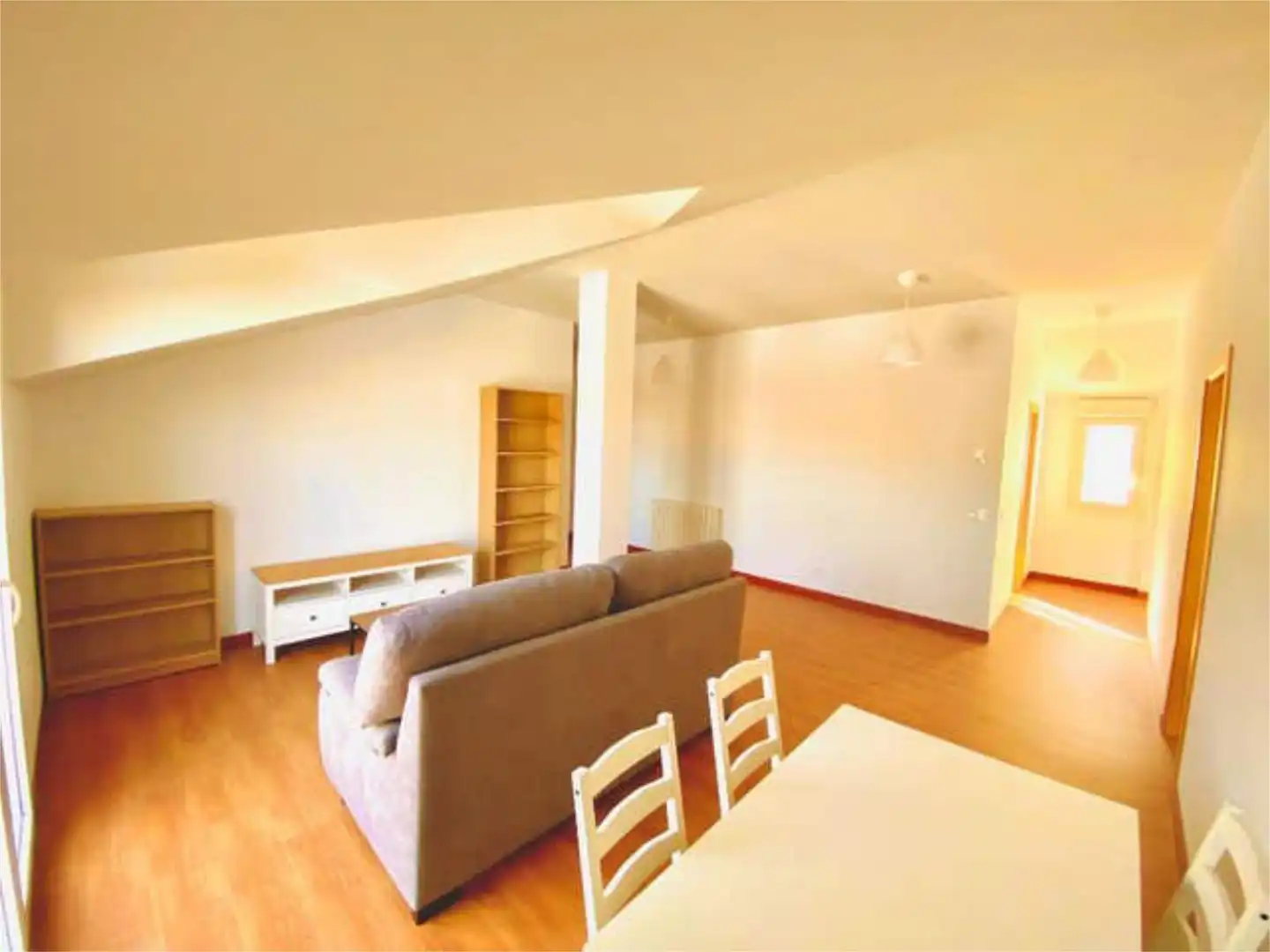 Flat for rent in Cuéllar Living room of Flat for rent in Cuéllar with Heating, Terrace and Furnished