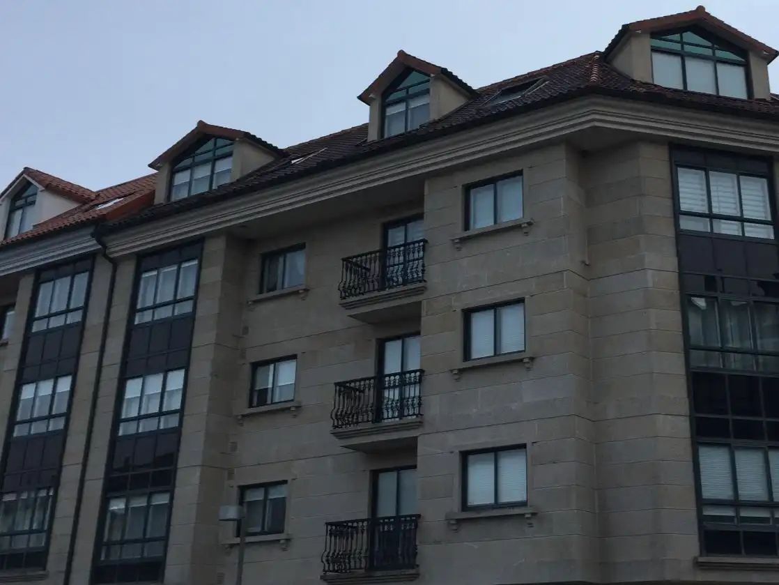 Exterior view of Flat for rent in Ames  with Heating, Parquet flooring and Storage room