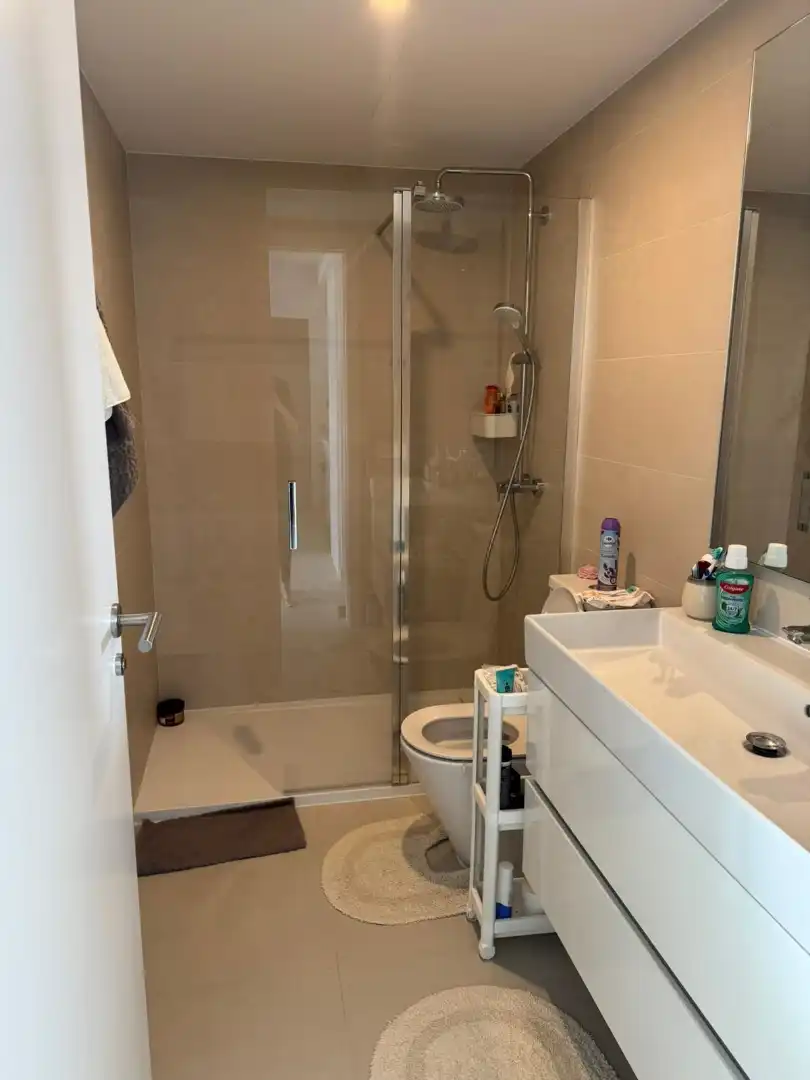 Flat for rent in Calle Miño, 2, Lo Cea Bathroom of Flat for rent in Rincón de la Victoria with Air Conditioner, Terrace and Swimming Pool