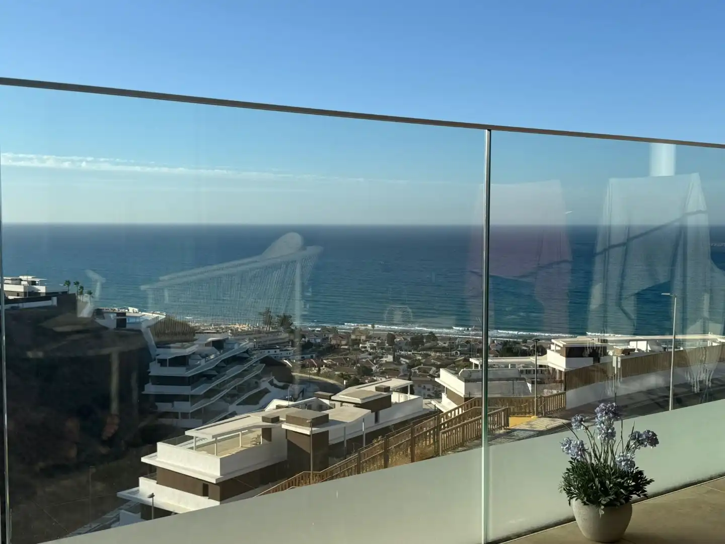 Flat for rent in Calle Miño, 2, Lo Cea Balcony of Flat for rent in Rincón de la Victoria with Air Conditioner, Terrace and Swimming Pool