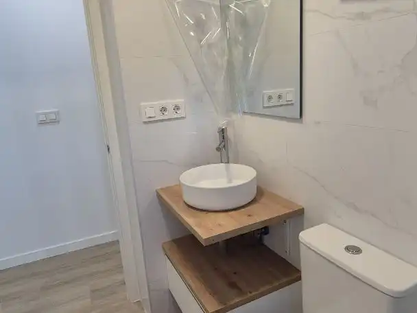 Flat for rent in Plaza del Rey, 4, Vélez-Rubio Bathroom of Flat for rent in Vélez-Rubio with Air Conditioner, Parquet flooring and Furnished