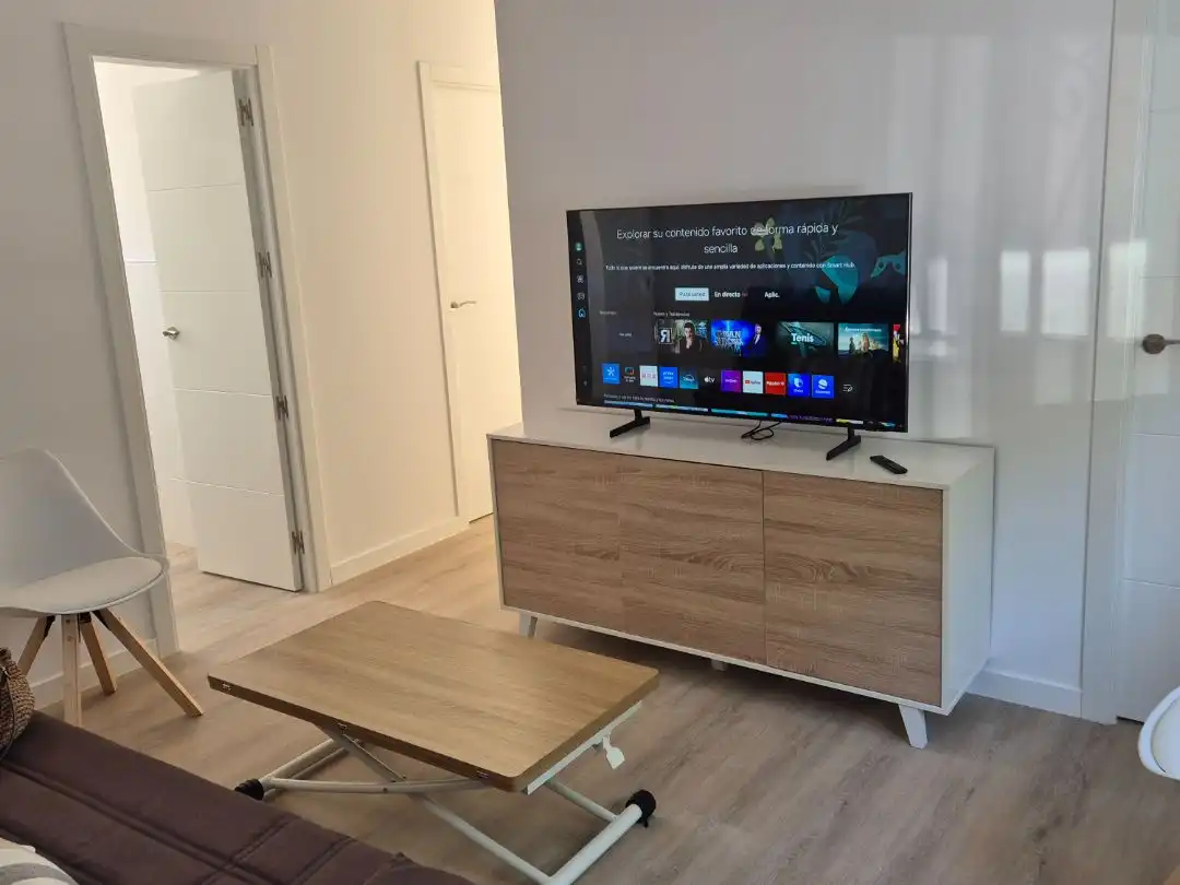 Flat for rent in Plaza del Rey, 4, Vélez-Rubio Living room of Flat for rent in Vélez-Rubio with Air Conditioner, Parquet flooring and Furnished