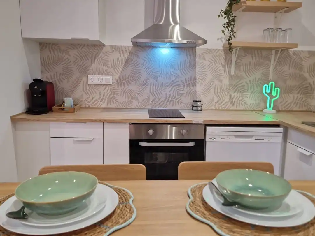 Planta baja de alquiler en Carrer Saix, 5, Petrer Cocina de Planta baja de alquiler en Petrer con Aire acondicionado, Calefacción y Amueblado