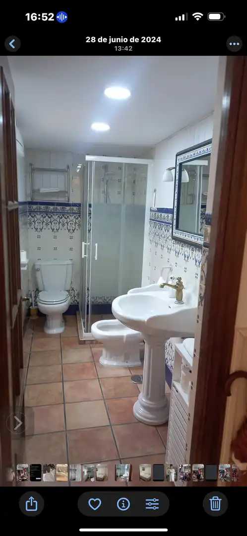 Bany de Finca rústica en venda en Toledo amb Aire condicionat, Calefacció i Jardí privat