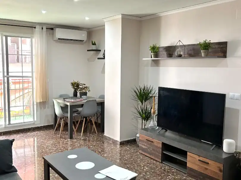 Wohnung zum Verkauf in Carrer de Pizarro, 9, Santa Rita Wohnzimmer von Wohnung zum Verkauf in Paterna mit Klimaanlage und Balkon
