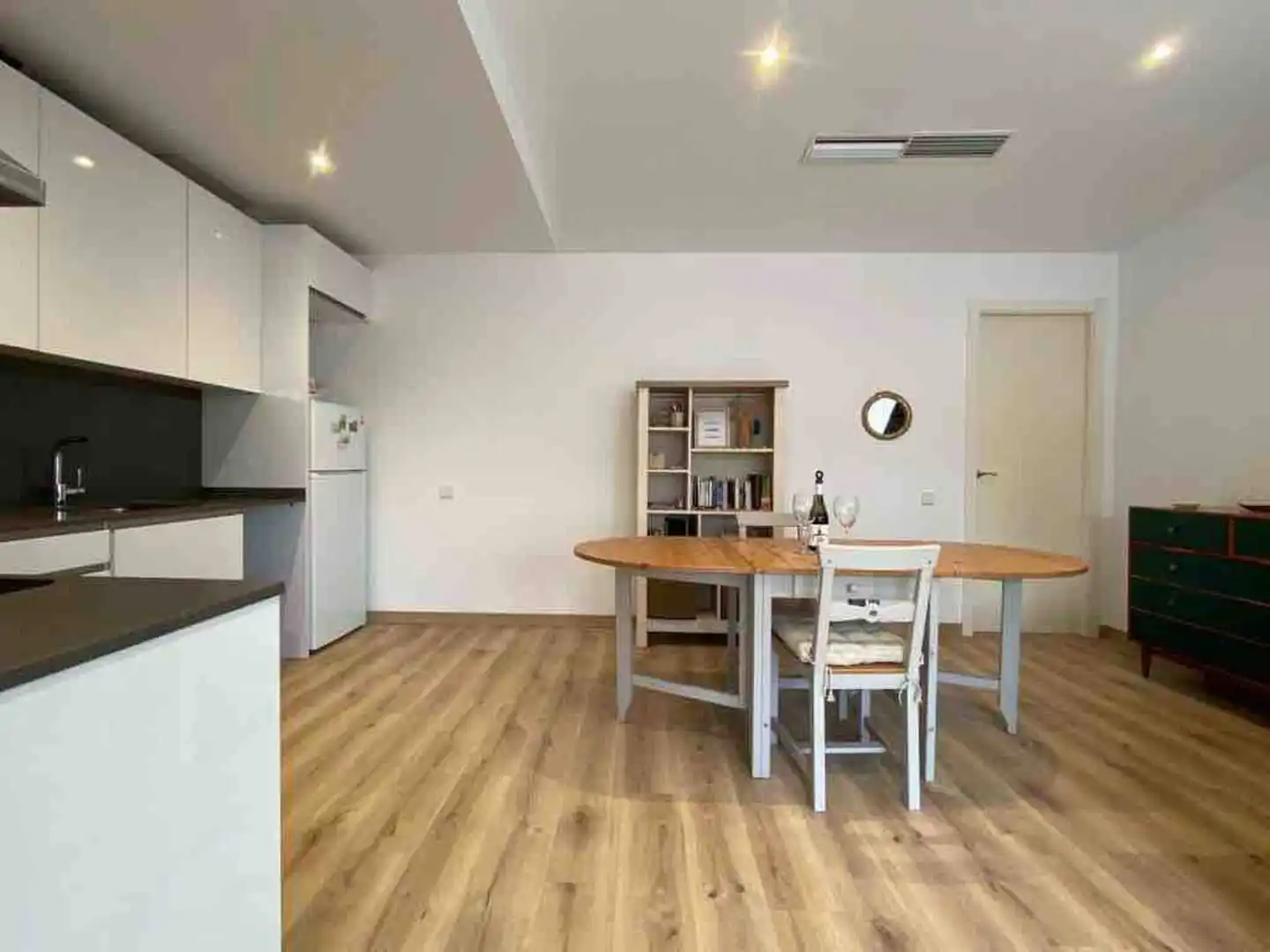 Kitchen of Flat for rent in Barcelona  with Air Conditioner, Heating and Parquet flooring