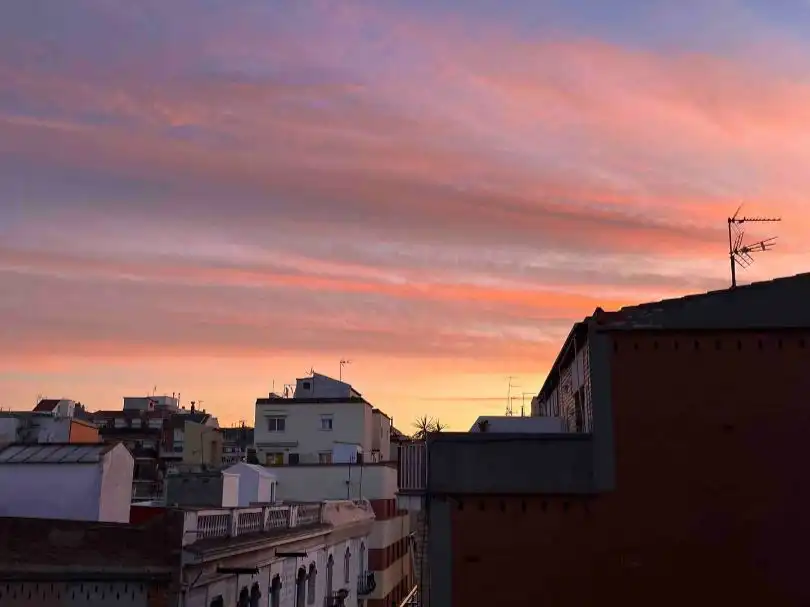 Exterior view of Flat for rent in Barcelona  with Air Conditioner, Heating and Parquet flooring