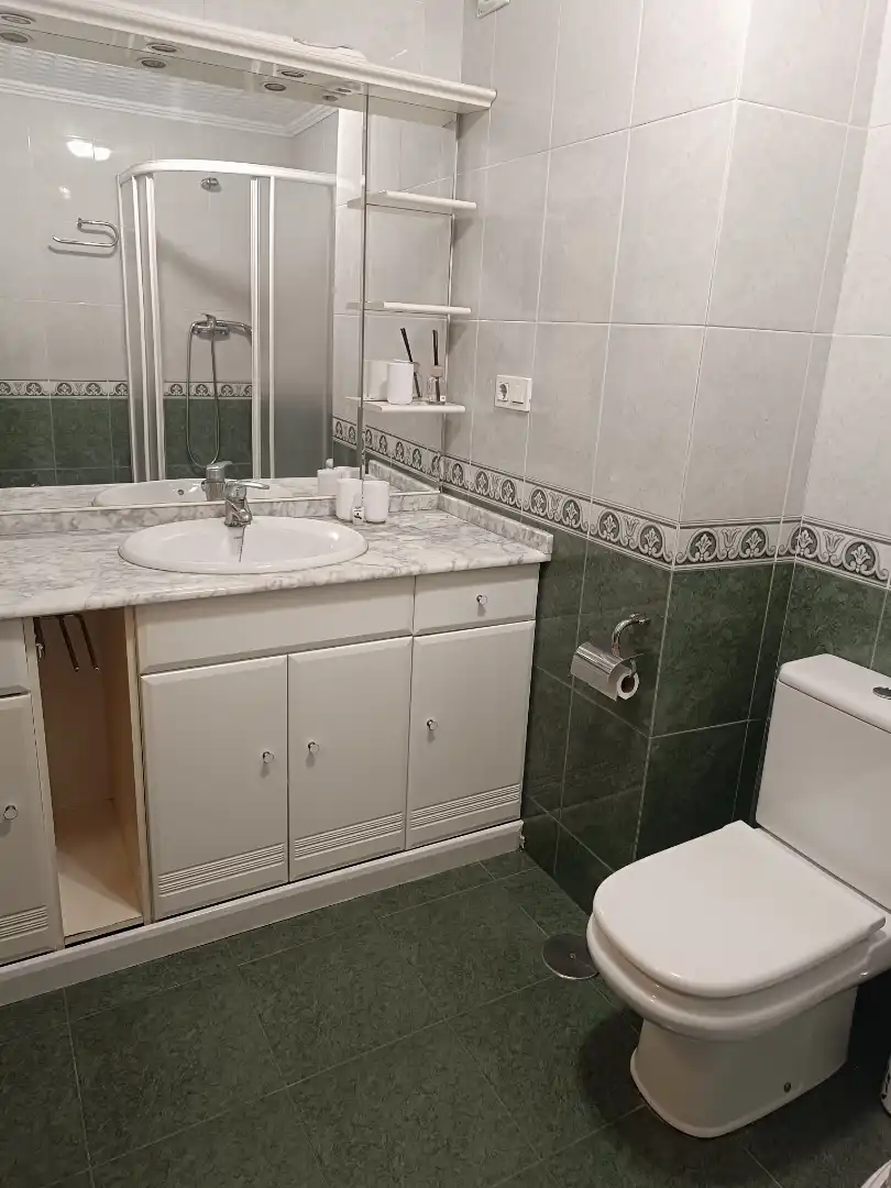 Flat for rent in Rúa Falperra, 7, Falperra - Santa Lucía Bathroom of Flat for rent in A Coruña Capital with Furnished, Washing machine and Microwave