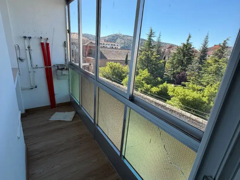 Flat for rent in Calle Bienvenido Calvo, 4, Calaverón - Pajaritos Balcony of Flat for rent in Soria Capital with Heating, Terrace and Balcony