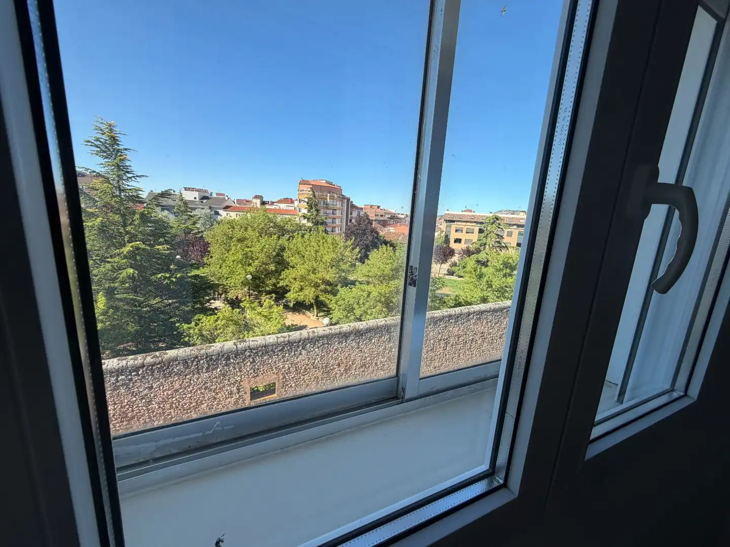Flat for rent in Calle Bienvenido Calvo, 4, Calaverón - Pajaritos Balcony of Flat for rent in Soria Capital with Heating, Terrace and Balcony