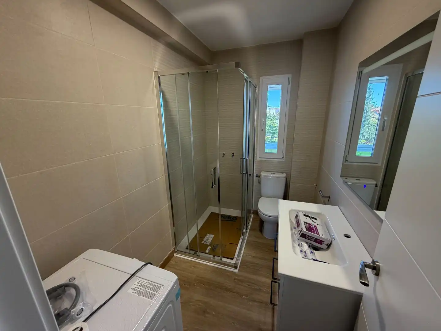 Flat for rent in Calle Bienvenido Calvo, 4, Calaverón - Pajaritos Bathroom of Flat for rent in Soria Capital with Heating, Terrace and Balcony