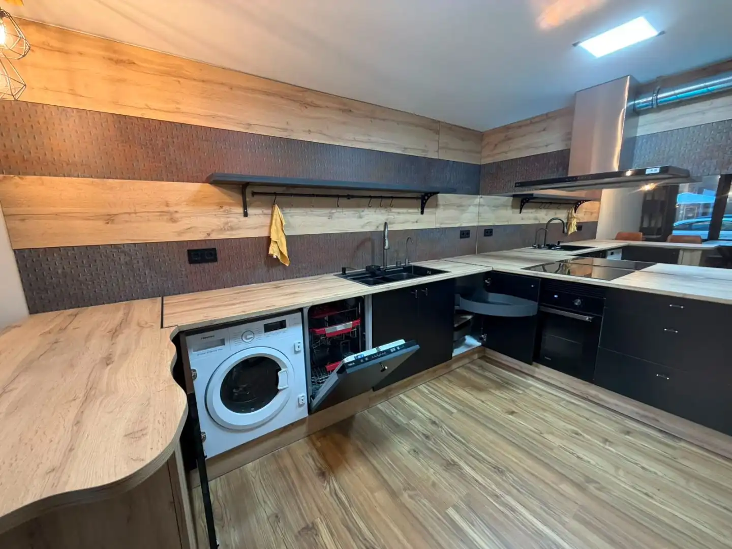 Loft zur Miete in Calle Aeronave, 8, Timón Küche von Loft zur Miete in Madrid mit Klimaanlage, Heizung und Parkett