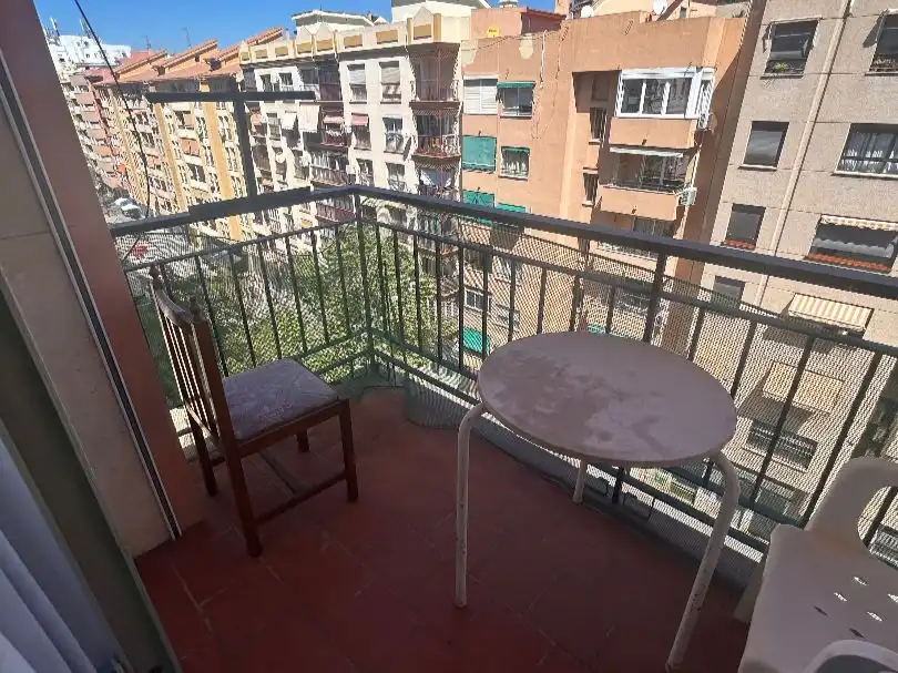 Attic for sale in Málaga Capital Balcony of Attic for sale in Málaga Capital with Terrace and Balcony