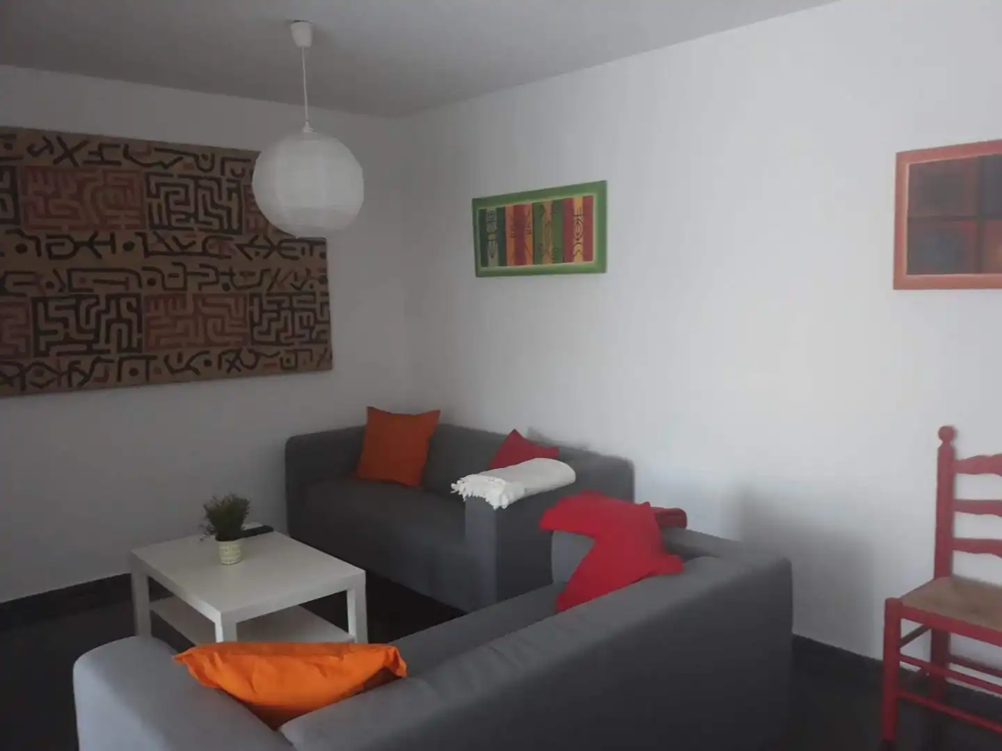 Flat for rent in Avinguda del Comte de Torrefiel, 20, El Llombo Living room of Flat for rent in Ontinyent with Terrace, Furnished and Balcony