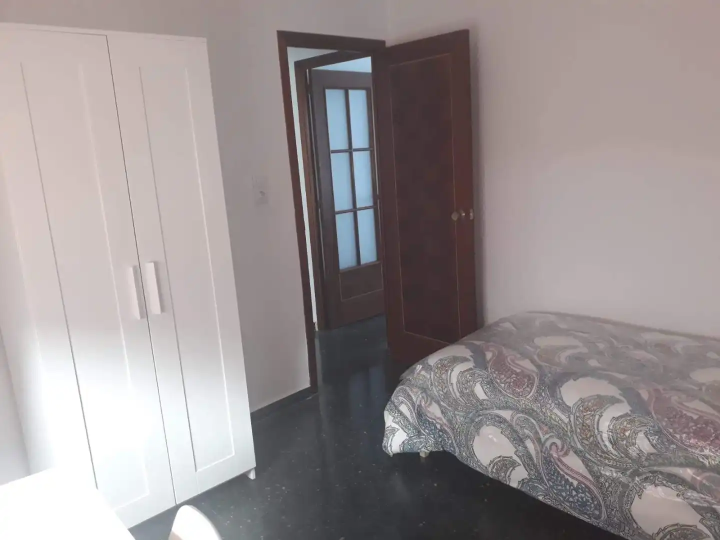 Flat for rent in Avinguda del Comte de Torrefiel, 20, El Llombo Bedroom of Flat for rent in Ontinyent with Terrace, Furnished and Balcony
