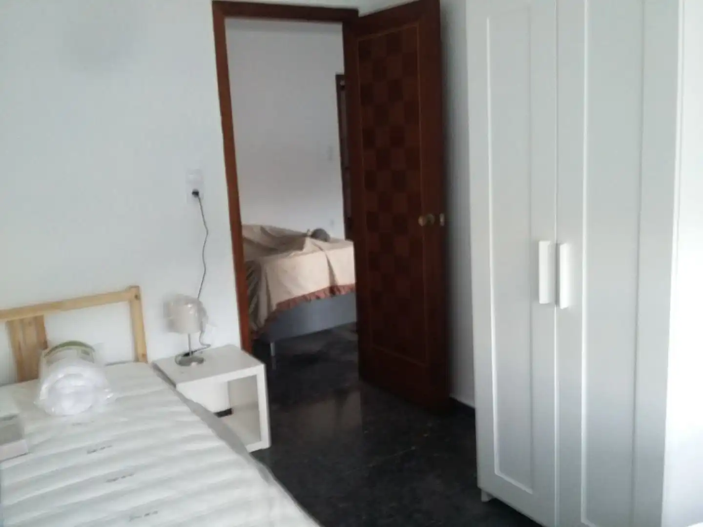 Flat for rent in Avinguda del Comte de Torrefiel, 20, El Llombo Bedroom of Flat for rent in Ontinyent with Terrace, Furnished and Balcony