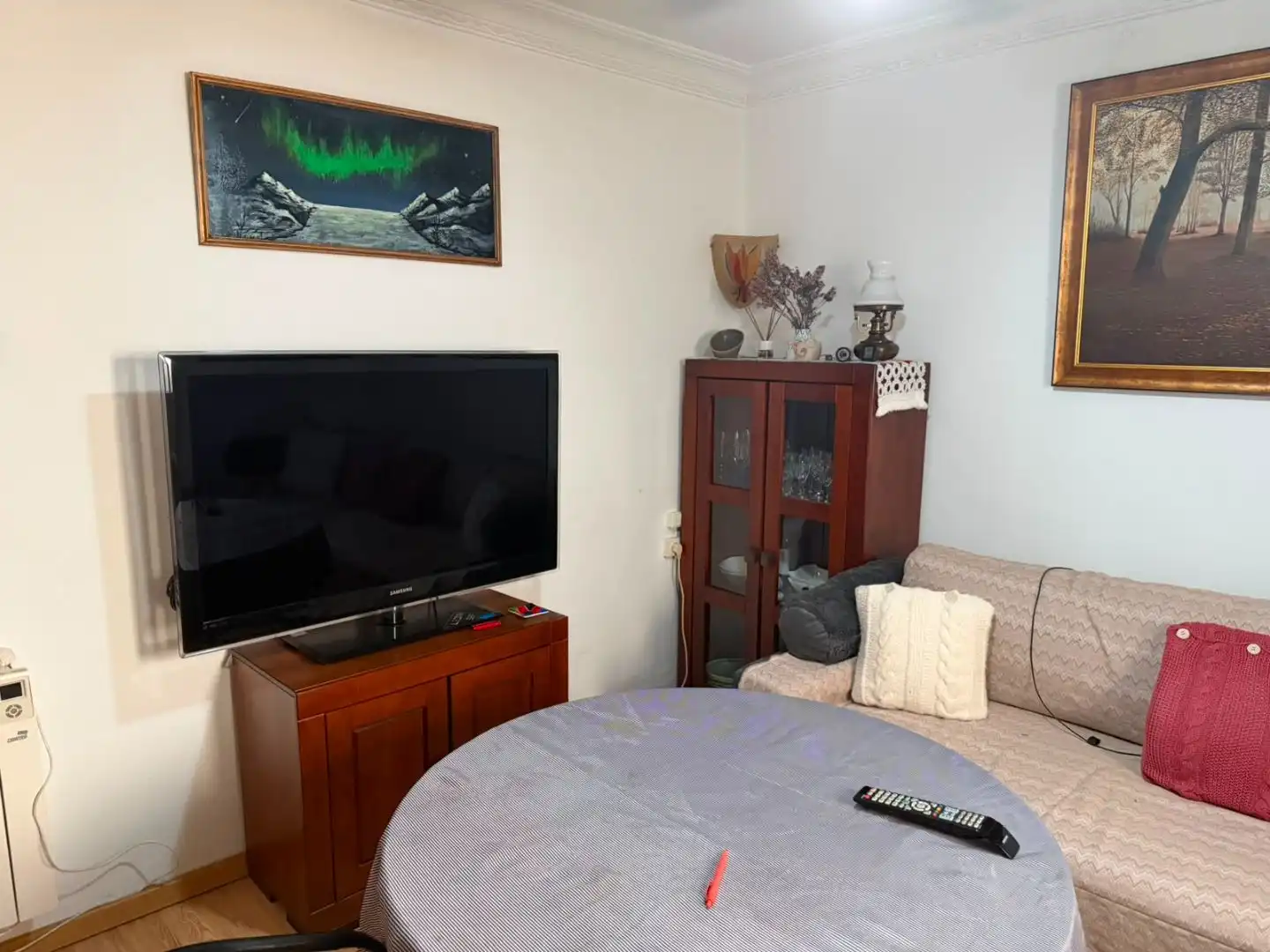 Flat for sale in Avinguda de la Constitució, 62, Morvedre Living room of Flat for sale in Valencia Capital with Air Conditioner