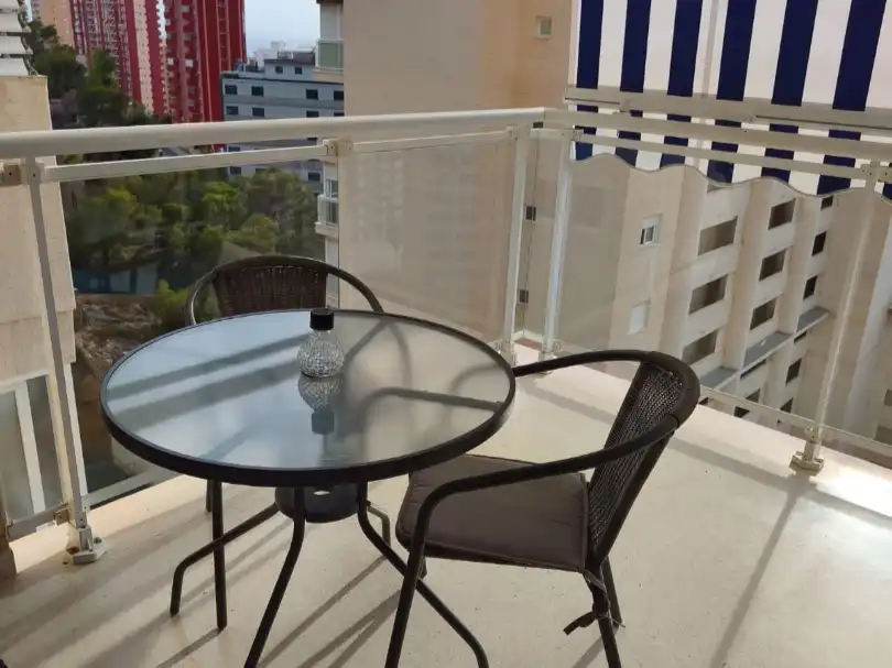 Terraza de Apartamento en venta en Benidorm con Aire acondicionado, Terraza y Piscina