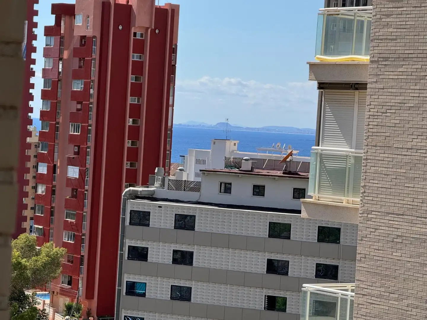 Vista exterior de Apartamento en venta en Benidorm con Aire acondicionado, Terraza y Piscina