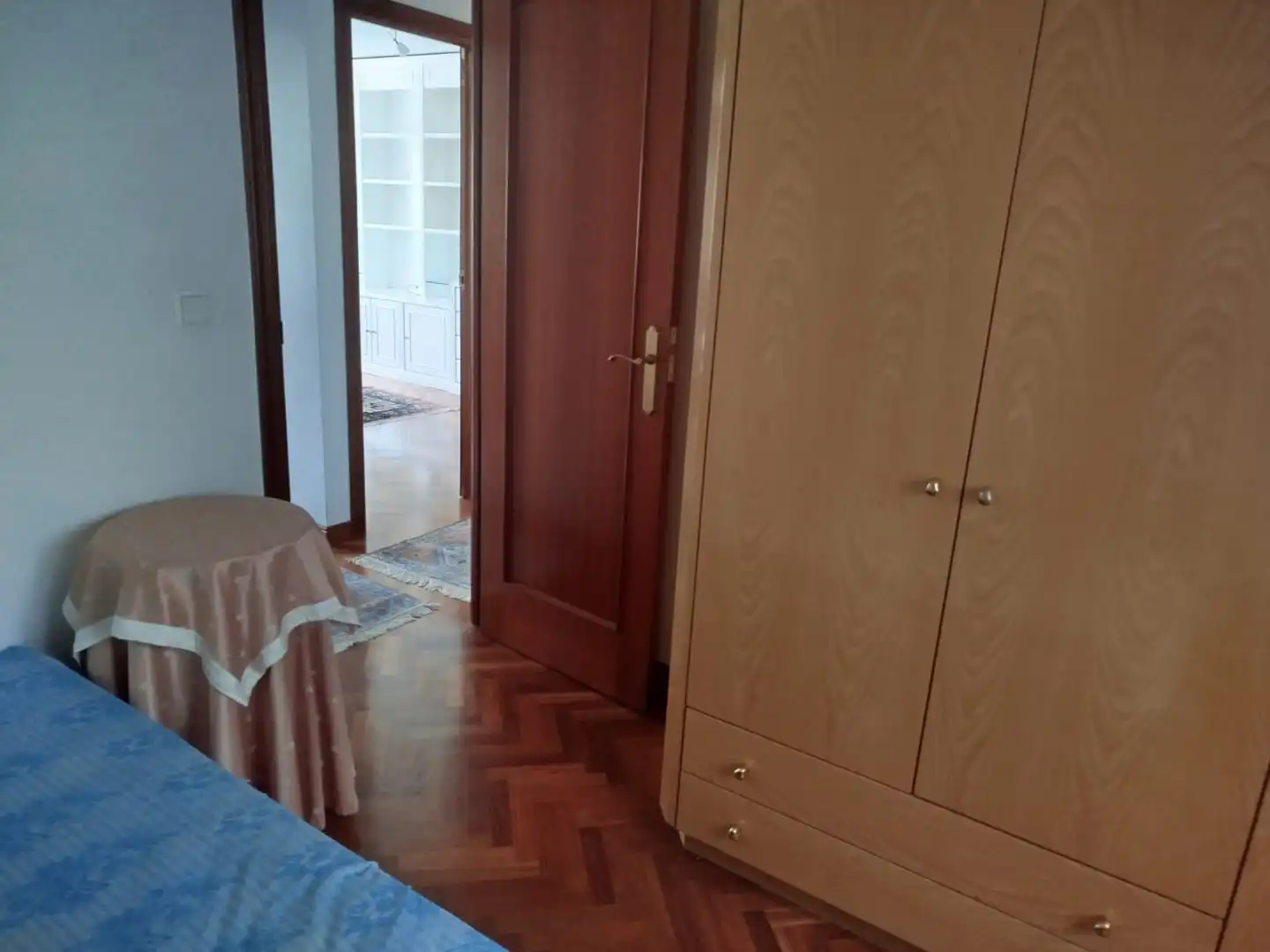 Flat for rent in Rúa Alcalde Jaime Hervada, 17, Agra del Orzán - Ventorrillo Bedroom of Flat for rent in A Coruña Capital with Parquet flooring, Furnished and Video intercom