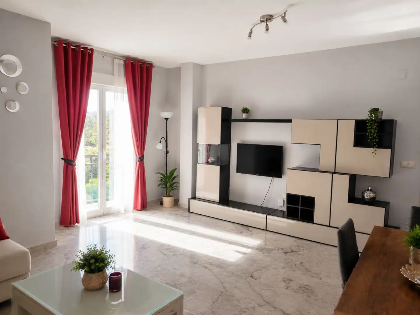 Flat for sale in Calle Greenpeace, 9, Mancha Real Living room of Flat for sale in Mancha Real with Air Conditioner, Furnished and Community parking