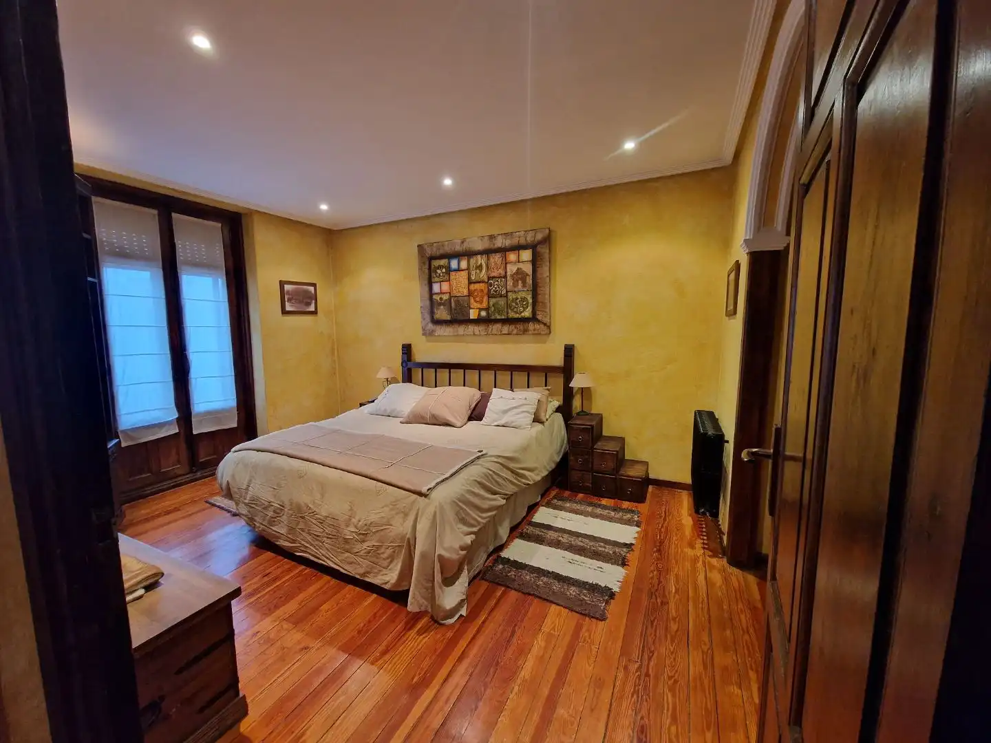 Flat for rent in Calle Ramiro Valbuena, 6, Centro Ciudad Bedroom of Flat for rent in León Capital with Air Conditioner, Heating and Parquet flooring