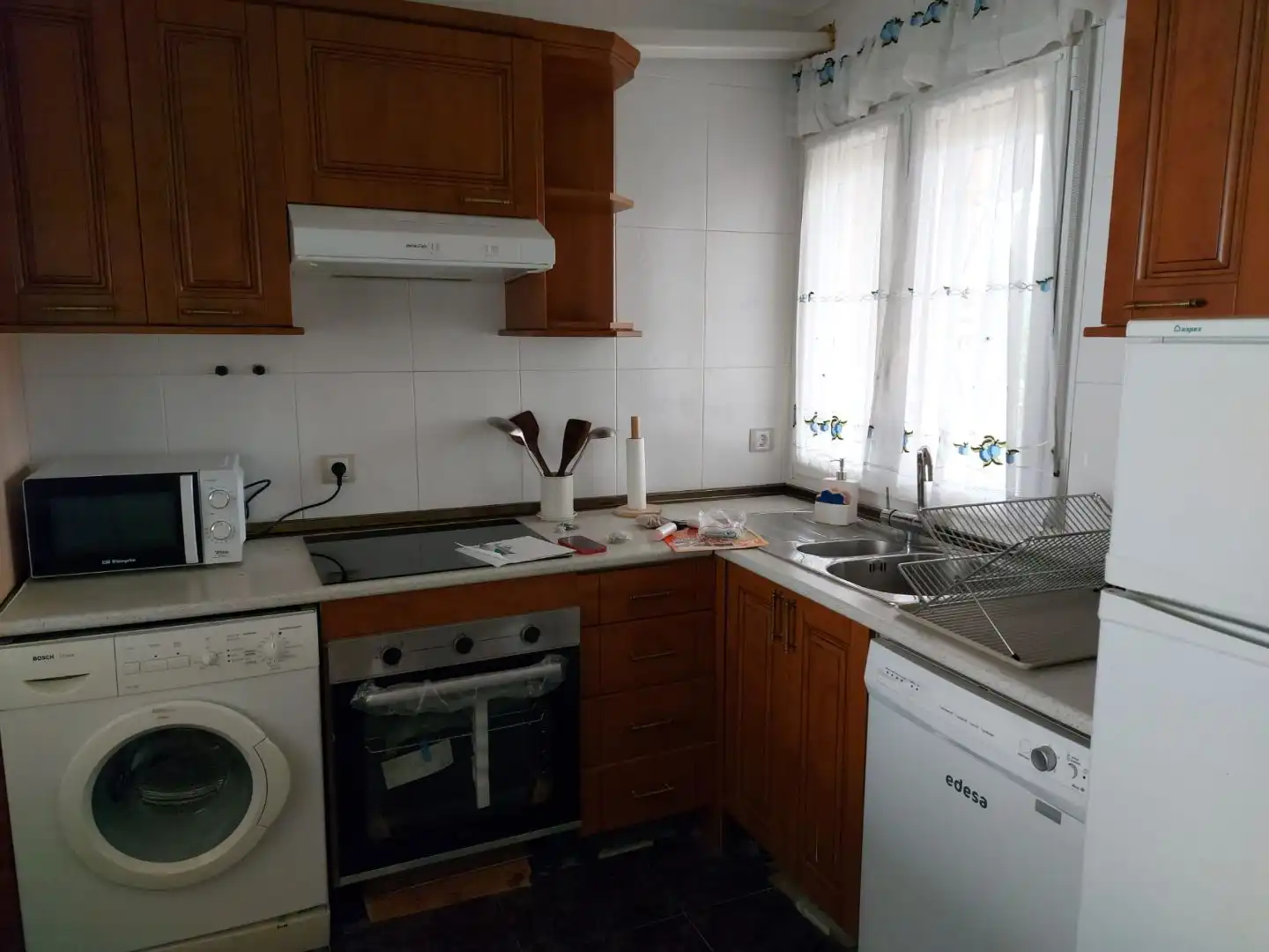 Flat for rent in Calle el Molino, 2, Medina de Pomar Kitchen of Flat for rent in Medina de Pomar with Terrace