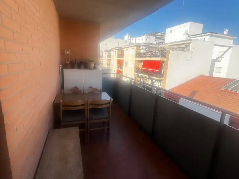 Balcony of Flat for rent in  Zaragoza Capital  with Air Conditioner, Terrace and Balcony