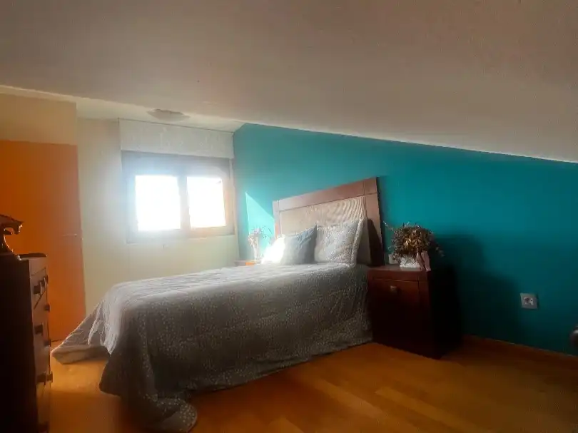Bedroom of Flat for rent in  Zaragoza Capital  with Air Conditioner, Terrace and Balcony