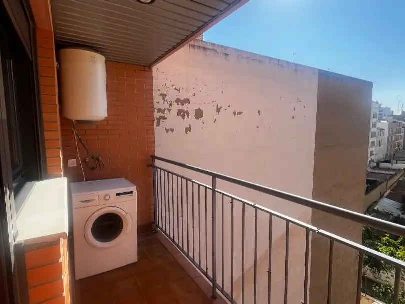 Balcony of Flat for rent in  Zaragoza Capital  with Air Conditioner, Terrace and Balcony