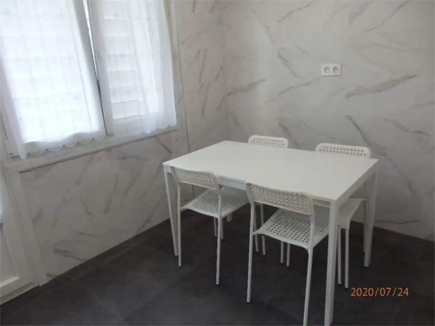Esszimmer von Wohnung zur Miete in Bilbao  mit Heizung, Privatgarten und Terrasse