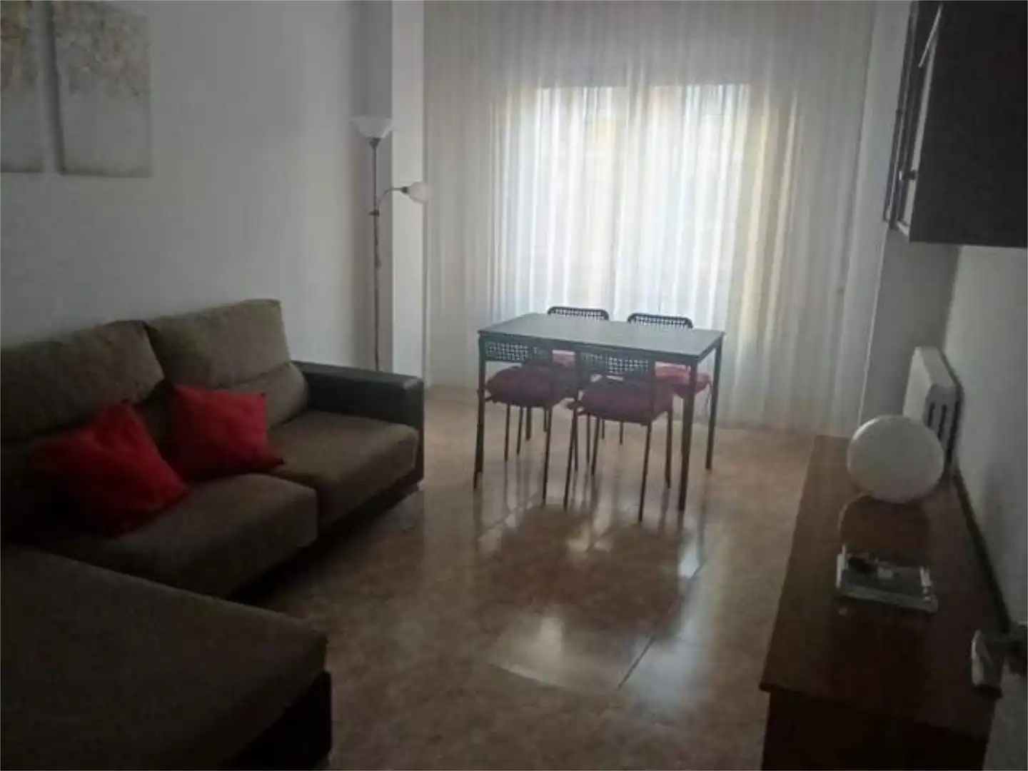 Living room of Flat for rent in Zaragoza  with Heating and Furnished