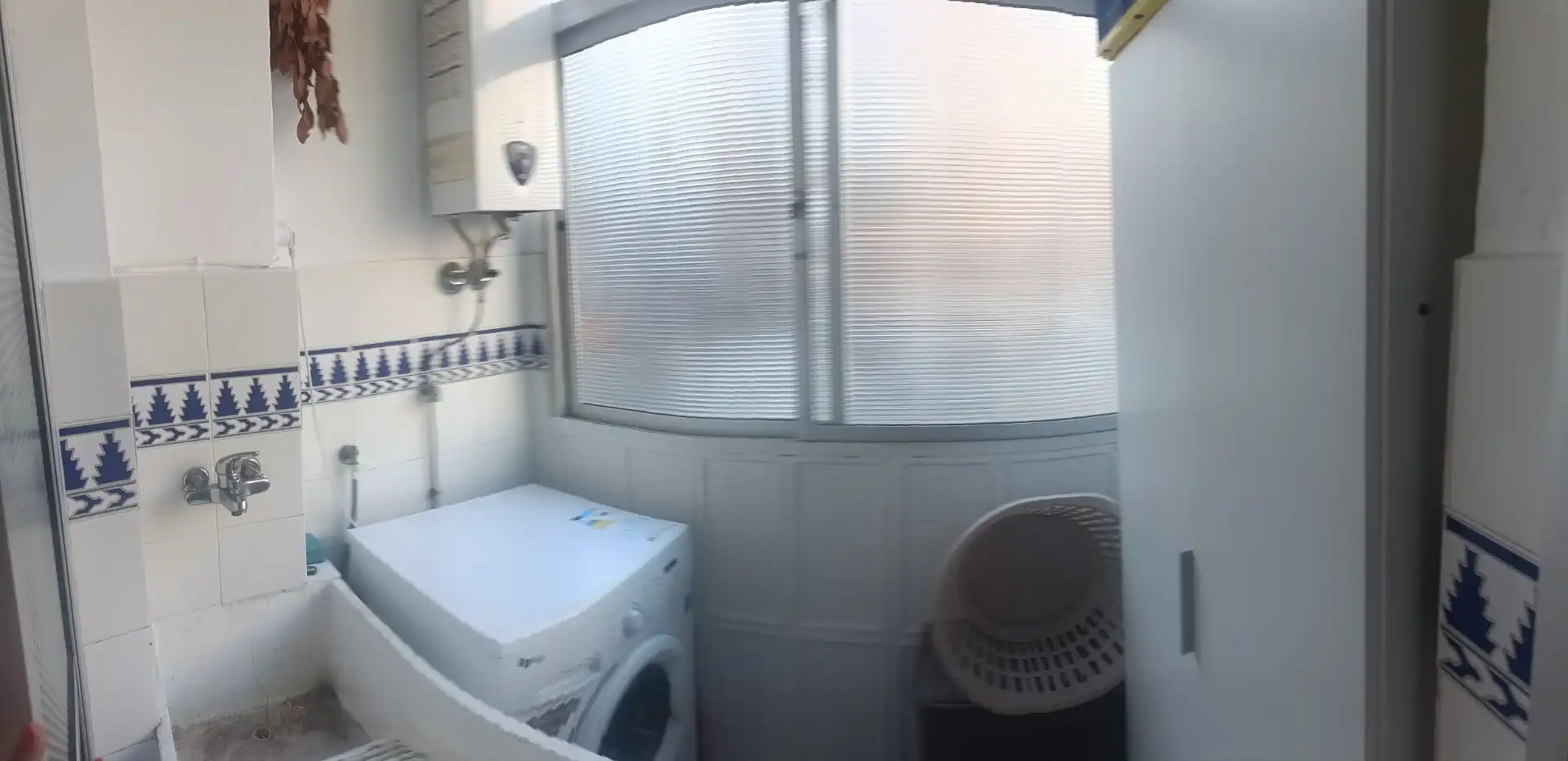 Flat for sale in Calle Juan Antonio Tercero, 10, Parque Victoria Eugenia Balcony of Flat for sale in Málaga with Air Conditioner, Heating and Furnished