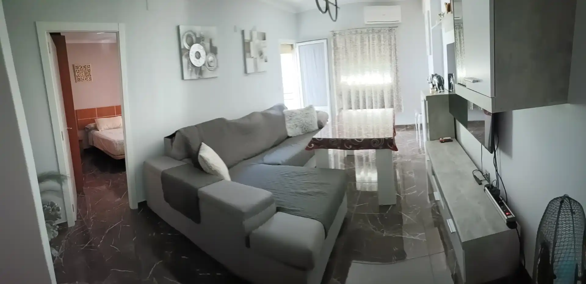 Flat for sale in Calle Juan Antonio Tercero, 10, Parque Victoria Eugenia Living room of Flat for sale in Málaga with Air Conditioner, Heating and Furnished