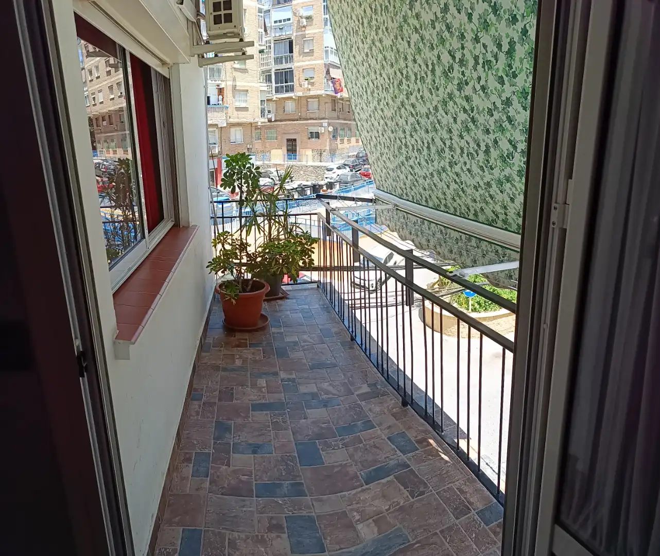 Flat for sale in Calle Juan Antonio Tercero, 10, Parque Victoria Eugenia Balcony of Flat for sale in Málaga with Air Conditioner, Heating and Furnished