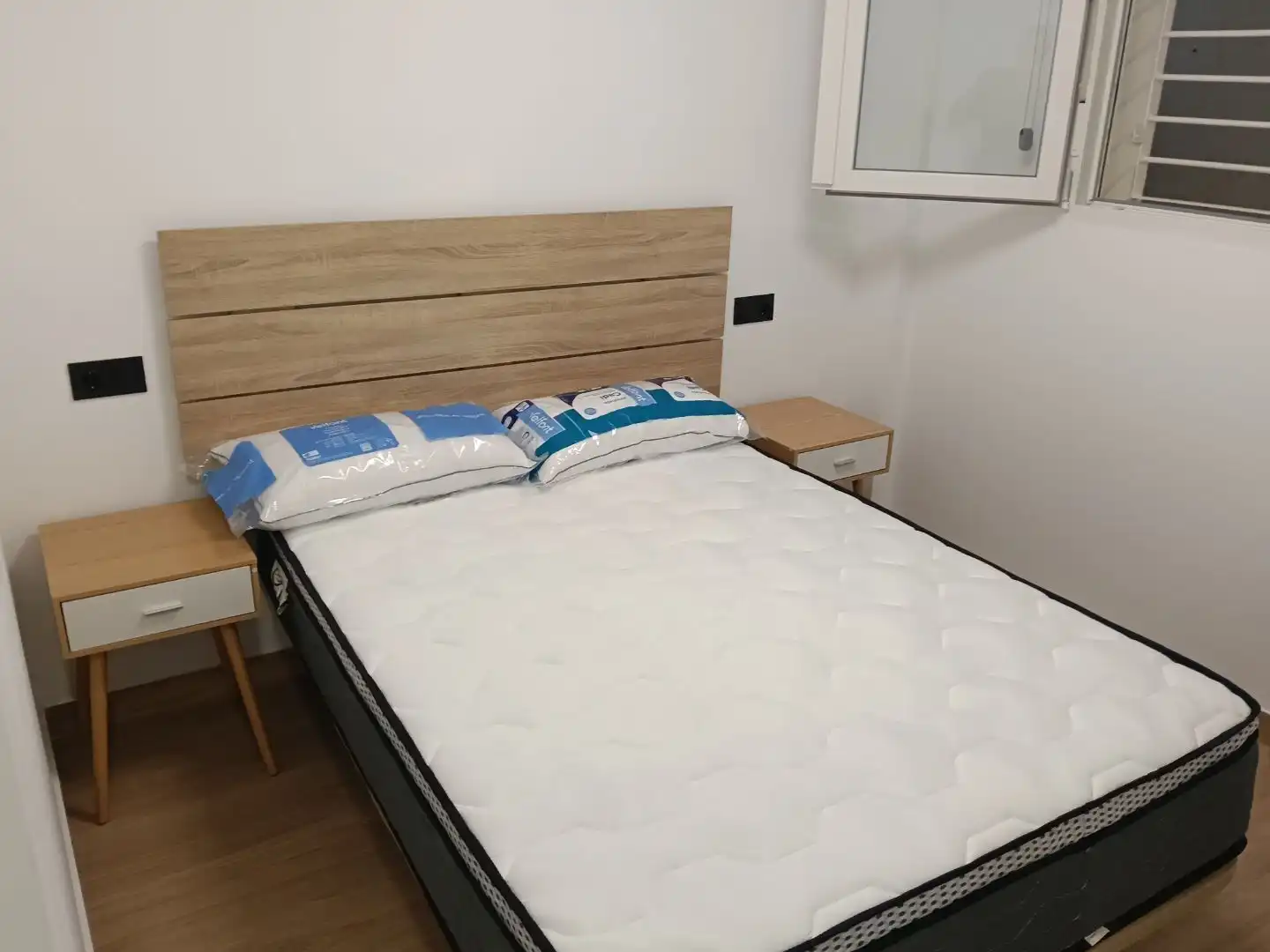 Lofts for rent in Calle Tomás Fernández, 7, Barrio de Ciudad Jardín Bedroom of Lofts for rent in Málaga with Air Conditioner, Heating and Furnished