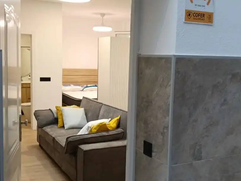 Lofts for rent in Calle Tomás Fernández, 7, Barrio de Ciudad Jardín Living room of Lofts for rent in Málaga with Air Conditioner, Heating and Furnished