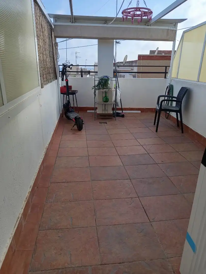Terrasse von Maisonette zum Verkauf in Santa Pola mit Klimaanlage, Terrasse und Abstellraum